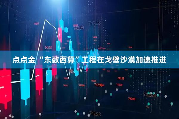 点点金 “东数西算”工程在戈壁沙漠加速推进