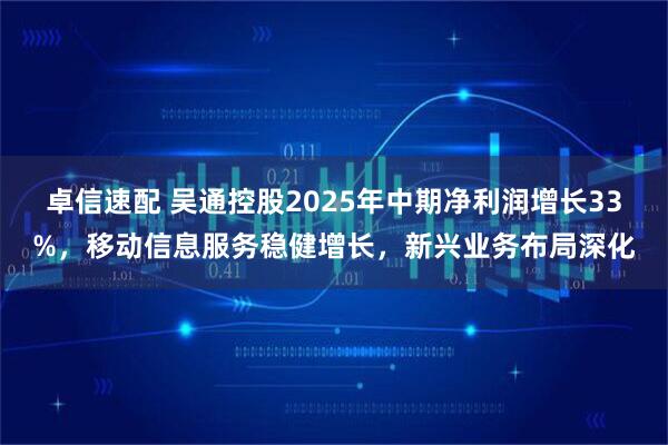 卓信速配 吴通控股2025年中期净利润增长33%，移动信息服务稳健增长，新兴业务布局深化