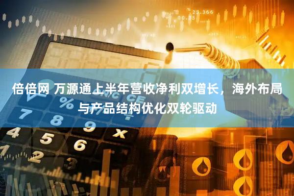 倍倍网 万源通上半年营收净利双增长，海外布局与产品结构优化双轮驱动