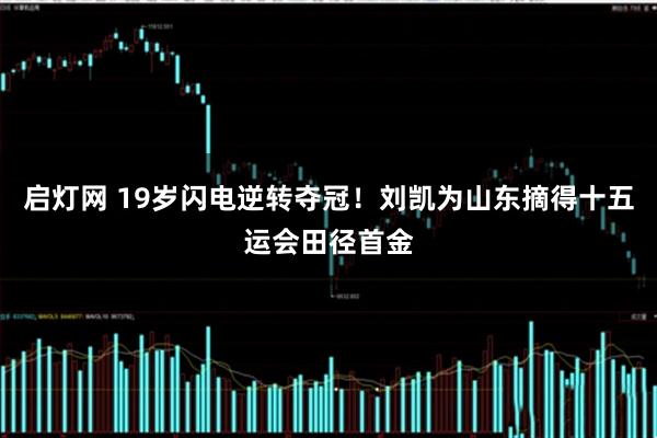 启灯网 19岁闪电逆转夺冠！刘凯为山东摘得十五运会田径首金